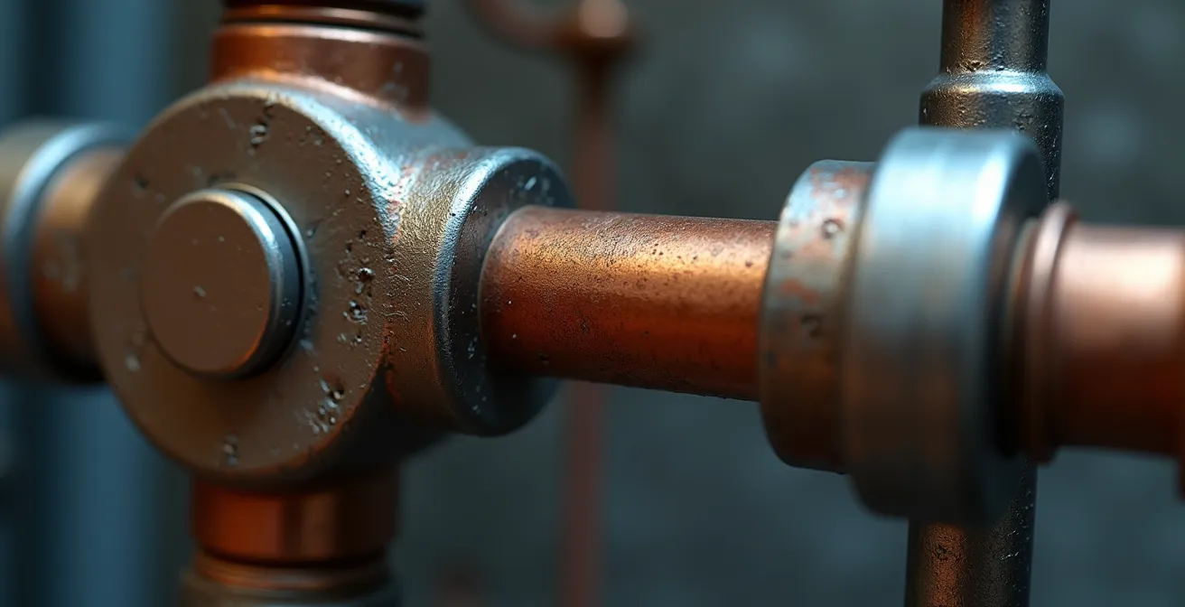 Detailopname hybride warmtepomp installatie