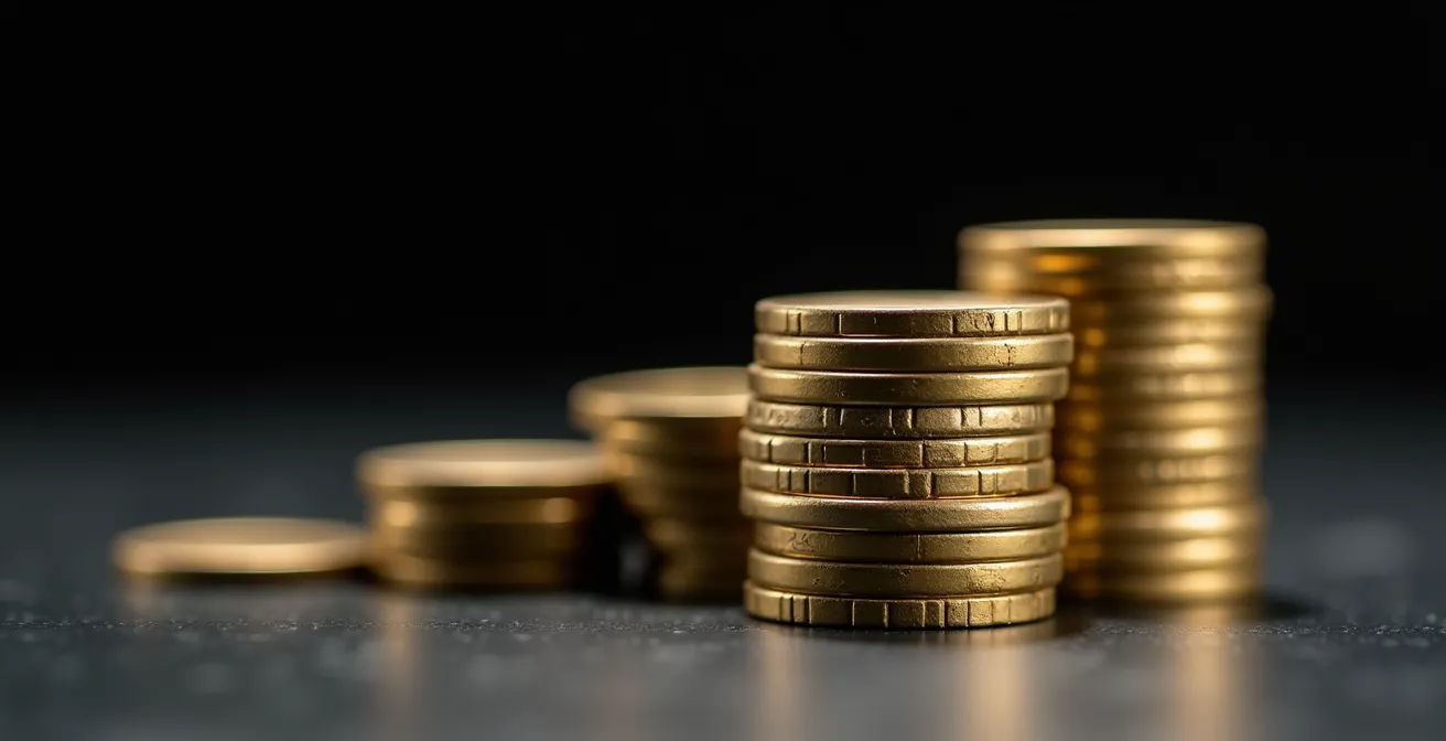 Visualisatie van kwartaalstrategie voor ETF-beleggingen